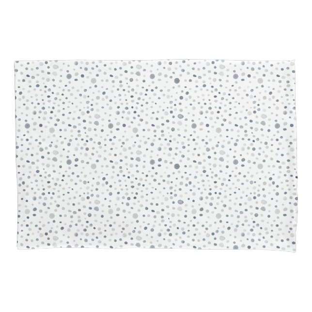 Lucas Confetti Watercolor Dots Pillowcase (Frente)