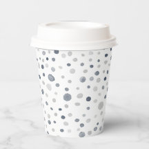 Lucas Confetti Watercolor Dots - Xícara de Papel