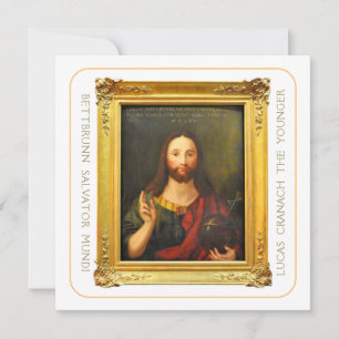 Lucas Cranach, o Younger Salvator Mundi Hi-Def