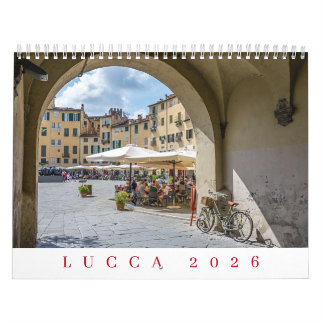 Lucca 2026 calendário (Capa)
