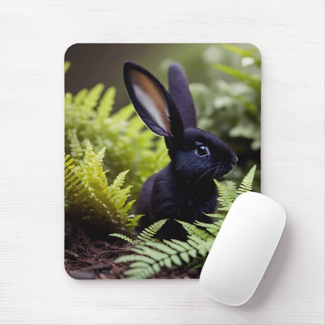 Lúcifer O Pequeno Coelhinho Negro, Mousepad (Com mouse)
