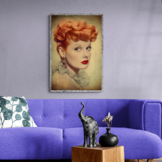 Lucille Ball Vintage Classic, Elegante Poster