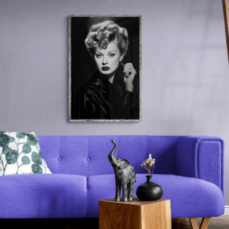 Lucille Ball Vintage Classic, Elegante Poster