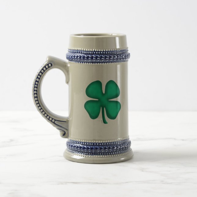 Lucky 4 caneca de cerveja irlandesa de cerveja de  (Esquerda)