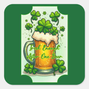 Lucky Beer St Patrick’s Day Shirt – Autocolante