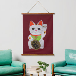 Lucky Cat Feng Shui Wall