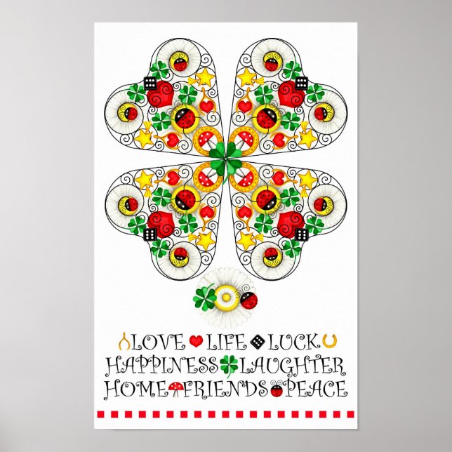 Lucky Charms Poster (Frente)