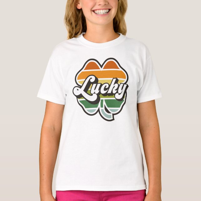 Lucky Clover T-Shirt (Frente)
