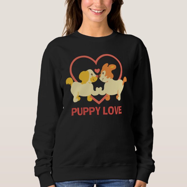 Lucky Dog Animal Rescut Puppy Love Pullover (Frente)