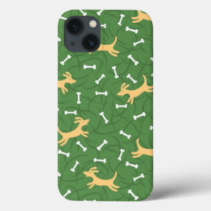 lucky dogs with bones background