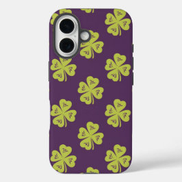Lucky Four-Leaf Clover Pattern 