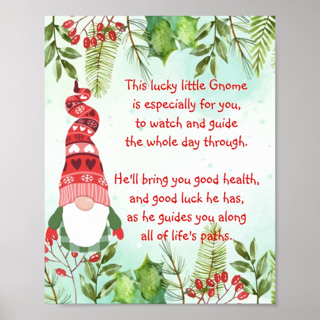 Lucky Gnomo Esse Poster de Gnomo sortudo (Frente)