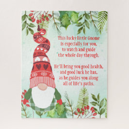 Lucky Gnomo Este pequeno e sortudo Quebra-cabeça d
