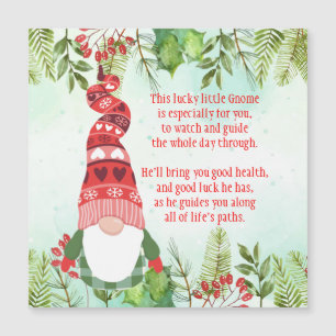 Lucky Gnomo Este pequeno e sortudo Quebra-cabeça d