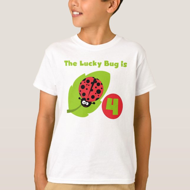 Lucky Inseto 4º t-shirts e presentes (Frente)
