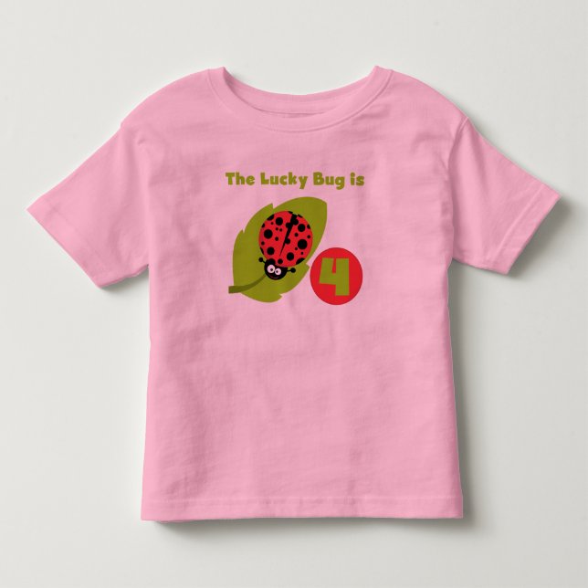 Lucky Inseto 4º t-shirts e presentes (Frente)