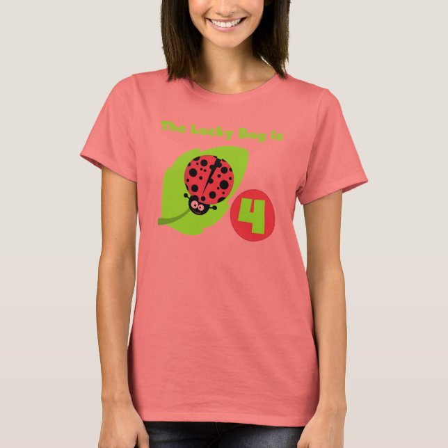 Lucky Inseto 4º t-shirts e presentes (Frente)