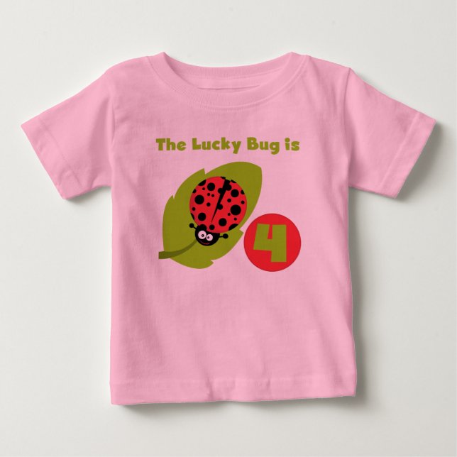 Lucky Inseto 4º t-shirts e presentes (Frente)