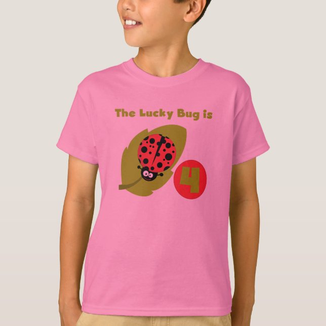 Lucky Inseto 4º t-shirts e presentes (Frente)