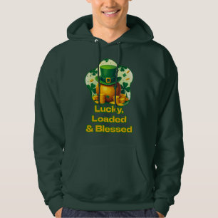 Lucky Loaded Blessed St Patrick’s Day  - camiseta