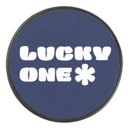 Lucky One Hockey Puck