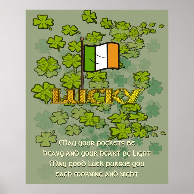 Lucky Poster (Frente)