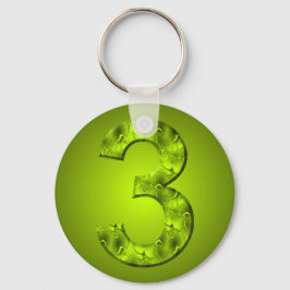 Lucky Three Nature Magic Chaveiro Verde