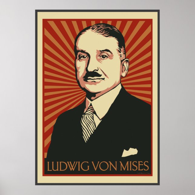 Ludwig von Mises Poster 2009 (Frente)