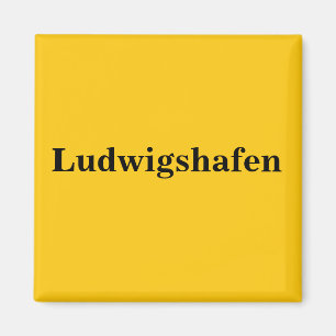 Ludwigshafen íman escudo Gold Gleb