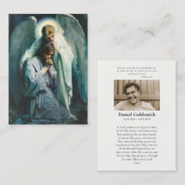 Lugar Agonia no Cartão de Oração Funeral do Jardim