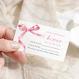 Lugar Arco Rosa Quantos Kisses Cartão de Jogo de Chá