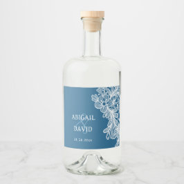 Lugar Branco sobre Casamento Azul