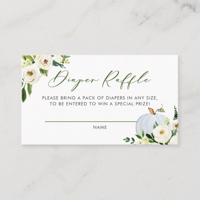 Lugar Cartão de Jogo de Fralda de Bomba Azul (Frente)