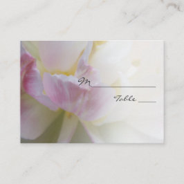 Lugar Cartão de Local de Casamento com Flor de Tulipa Ro
