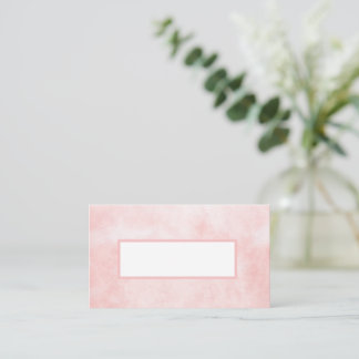 Lugar Cartão de Local de Casamento Minimalista com Aquar