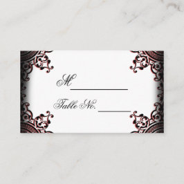 Lugar Cartão de Localidade de Rolagem Gótica Negra e Ver