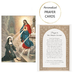Lugar Cartão de Oração Católica Romana Mary Margaret Ala
