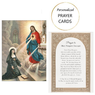 Lugar Cartão de Oração Católica Romana Mary Margaret Ala