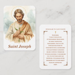 Lugar Cartão de Oração de São José | Memorare Católico