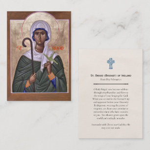 Lugar Cartão de Oração de Sta. Brígida (Bridget) da Irla
