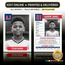 Cartão de Troca Personalizado, Clássico All-Star 1