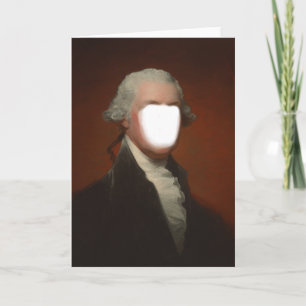 Lugar de George Washington Photobooth um modelo da