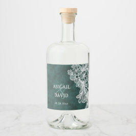 Lugar no Casamento do Emerald Green Faux Velvet