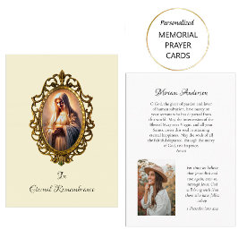 Lugar Oração à Virgem Maria Memorial Católica Cartão de 