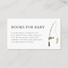 Lugar Pequenos Chás de fraldas de pescador para cartão d