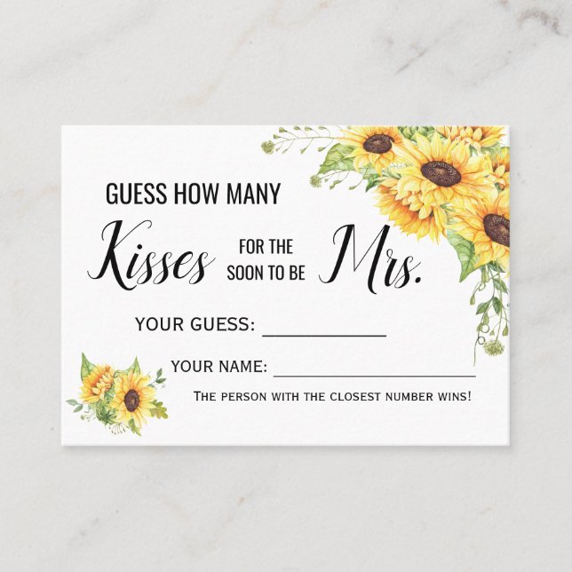 Lugar Quantos beijos para que em breve seja o cartão de  (Frente)