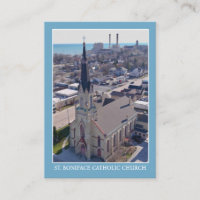 Rua: Cartão de Oração da Igreja Católica Boniface