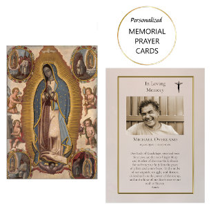 Lugar Virgem de Guadalupe, Cartão Funeral Anônimo de Ora