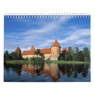 Lugares impressionantes do calendário de mundo