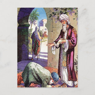 Luke 7:40-50 Uma história sobre perdoar o cartão p